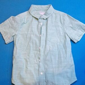 Cat & Jack Mint Green Button Down Shirt